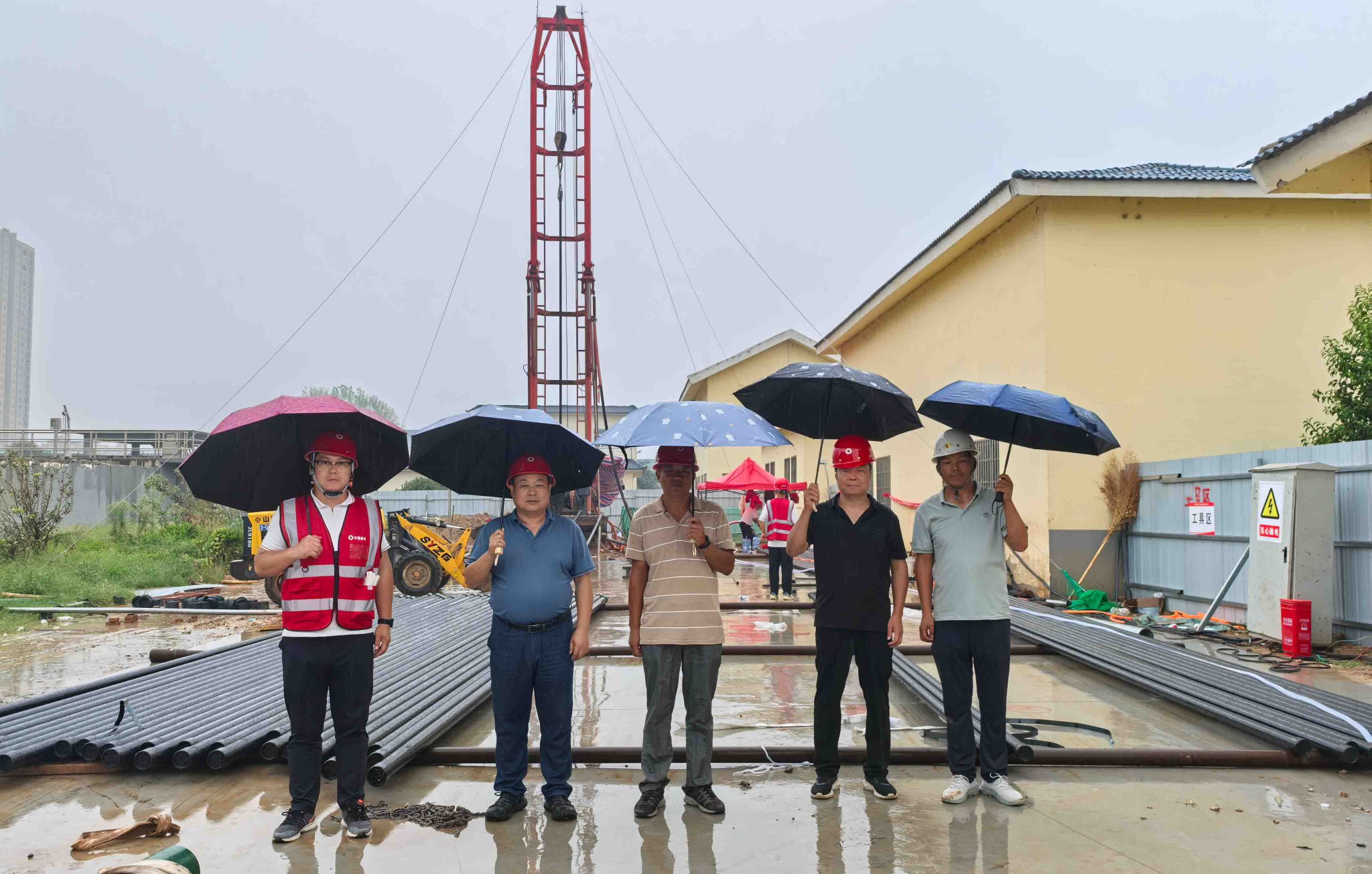 开封地区首个！尉氏县地面沉降监测项目分层标F7建标完成